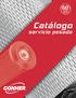 Catálogo. servicio pesado