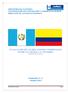 EVALUACIÓN DE LAS RELACIONES COMERCIALES ENTRE GUATEMALA Y COLOMBIA Tratado de Libre Comercio