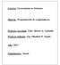 Carrera: Licenciatura en Sistemas. Materia: Programación de computadoras. Profesor Asociado: Cdor. Héctor A. Carballo