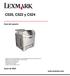 C520, C522 y C524. Guía del usuario. Junio de 2005 www.lexmark.com