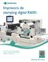 Impresora de stamping digital K600i