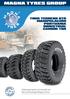 MAGNA TYRES GROUP TODO TERRENO OTR MANIPULACIÓN PORTUARIA INDUSTRIAL CAMIÓN TBR. Obtenga todos los beneficios de la tecnología Magna Tyre!