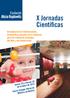 X Jornadas Científicas