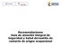 Recomendaciones Guía de atención integral de Seguridad y Salud dermatitis de contacto de origen ocupacional