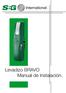 Levadizo BRAVO Manual de Instalación.