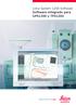 Leica System 1200 Software Software integrado para GPS1200 y TPS1200