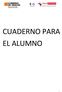 CUADERNO PARA EL ALUMNO