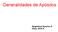 Generalidades de Apósitos. Magdalena Ramírez R Elena Jofré R