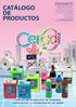 CATÁLOGO DE PRODUCTOS