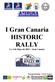 I Gran Canaria HISTORIC RALLY