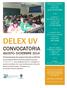DELEX UV CONVOCATORIA AGOSTO- DICIEMBRE 2014. El Departamento de Lenguas Extranjeras (DELEX)