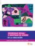 Ilustración: Taisa Borges. Diversidad Sexual e identidad de género. en la educación. Aportes para el debate en América Latina y el Caribe