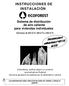 INSTRUCCIONES DE INSTALACIÓN