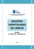 REGISTRO HOSPITALARIO DE CÁNCER