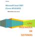 MANUAL. Microsoft Excel 2007 (Curso APLICADO) PÉREZ ESTRADA, Walter Ronald. UNC INGENIERIA DE SISTEMAS