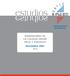 estudios estudios DIMENSIONES DE LA CALIDAD SEGÚN OECD Y EUROSTAT Noviembre 2007 Nº4