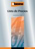 Lista de Precios. Noviembre 2008 LP08MX-2