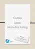 Cursos Lean Manufacturing