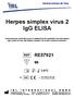Herpes simplex virus 2 IgG ELISA