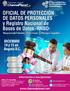 OFICIAL DE PROTECCIÓN DE DATOS PERSONALES y Registro Nacional de Bases de Datos -RNBD-