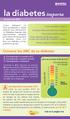Conozca los ABC de su diabetes