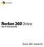 Guía del usuario para Norton 360 Online