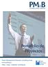 Portafolio de Proyectos. Project Management & Business Consulting Group. www.pmbcg.cl PERÚ - CHILE - CANADÁ - AUSTRALIA