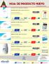 Hoja de producto nuevo