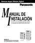 ANUAL DE NSTALACIÓN Por favor, lea este manual antes de conectar la centralita KX-TD816AG/KX-TD1232AG.