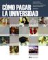 CÓMO PAGAR LA UNIVERSIDAD