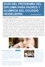 GUÍA DEL PROGRAMA DEL DIPLOMA PARA PADRES Y ALUMNOS DEL COLEGIO HEIDELBERG. Curso 2015-2016
