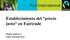 Establecimiento del precio justo en Fairtrade Manuel Aguirre G. Enlace Fairtrade Perú