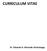 CURRICULUM VITAE. Dr. Eduardo A. Alvarado Arichuluaga.