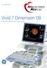 GE Healthcare. Vivid 7 Dimension 08. Sistema de ultrasonido cardiovascular