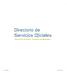 Directorio de Servicios Oficiales Distritos de Salud Equipos de Matadero