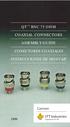 QT TM BNC 75 OHM COAXIAL CONNECTORS ASSEMBLY GUIDE CONECTORES COAXIALES INSTRUCCIONES DE MONTAJE