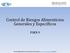 Control de Riesgos Alimenticios Generales y Específicos