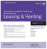 Tratamiento Contable y Fiscal de las Operaciones de Leasing & Renting