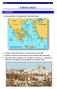 El MUNDO GRIEGO 3.1 OBJETIVOS. Ubicar geográfica y cronológicamente la civilización griega.