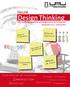 TALLER Design Thinking Una nueva herramienta estratégica para la innovación Noviembre 2012 / Viña del Mar