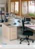 Mobiliario de oficina para todo tipo de espacios Amplia gama de productos para equipar su oficina y diversidad de accesorios para optimizar su