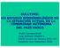 BULLYING: UN ESTUDIO EPIDEMIOLÓGICO DE LA SITUACIÓN ACTUAL EN LA COMUNIDAD AUTÓNOMA DEL PAÍS VASCO