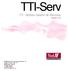 TTI-Serv. TTI - Módulo Gestión de Servicios. Versión V20