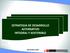 ESTRATEGIA DE DESARROLLO ALTERNATIVO INTEGRAL Y SOSTENIBLE