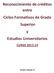 Reconocimiento de créditos entre Ciclos Formativos de Grado Superior y Estudios Universitarios