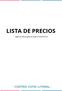 LISTA DE PRECIOS - CENTRO/ CUYO/ LITORAL - Vigencia del programa hasta el 06/05/2016 DESCRIPCION MARCA CANT. UN. EAN PRECIO