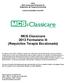 MCS Classicare 2012 Formulario III (Requisitos Terapia Escalonada)