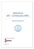 Aplicateca API Certificados SMS -