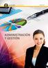 ADMINISTRACIÓN Y GESTIÓN