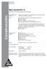 Construcción. Sika AnchorFix -2. Adhesivo de alto desempeño para anclajes DESCRIPCIÓN DEL PRODUCTO